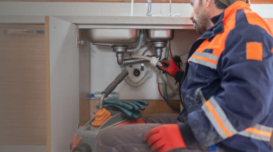 Professional slab leak plumber services in Canton, KS
